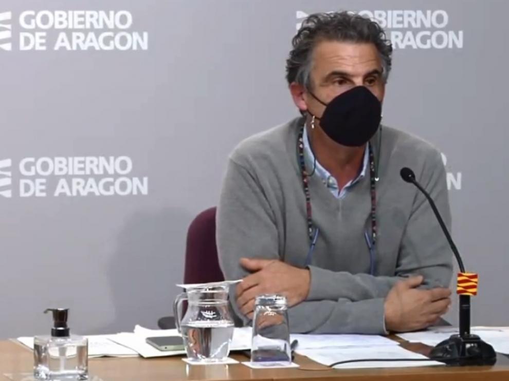 Francisco Javier Falo, en rueda de prensa este jueves.