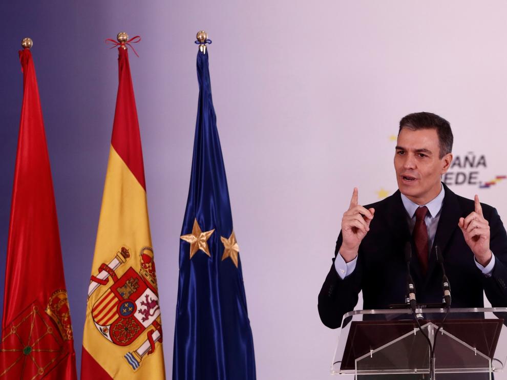 Llegada presidente Sánchez a Navarra