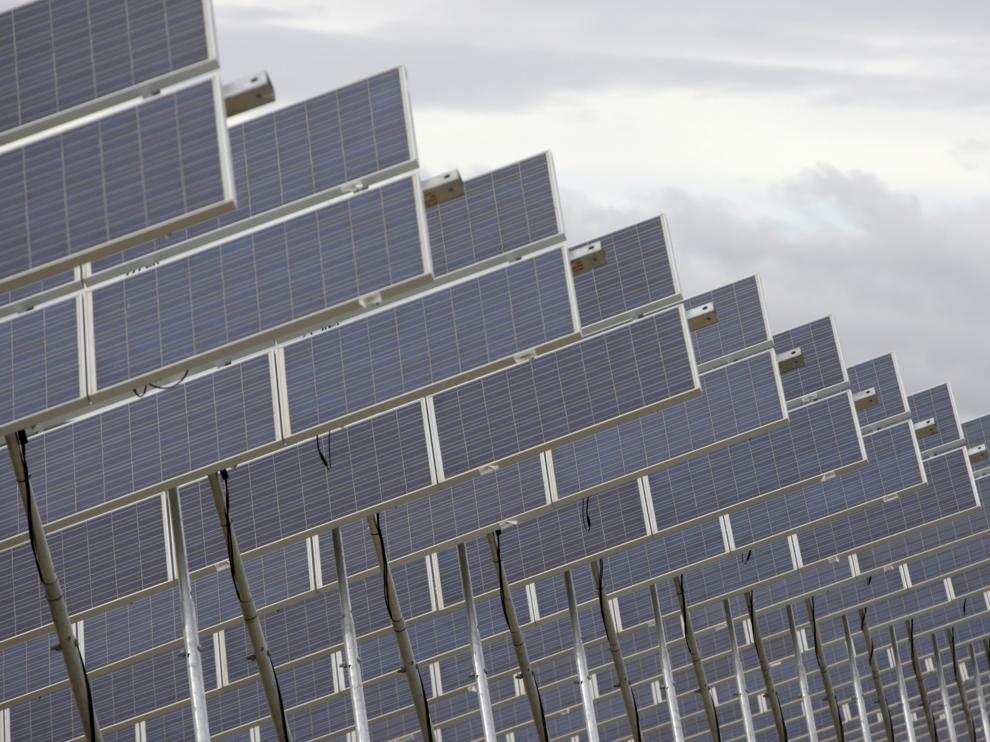 Los proyectos solares fotovoltaicos están teniendo un fuerte impulso en Aragón .
