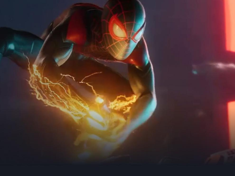 Una imagen del nuevo juego 'Marvel’s Spider Man: Miles Morales'.