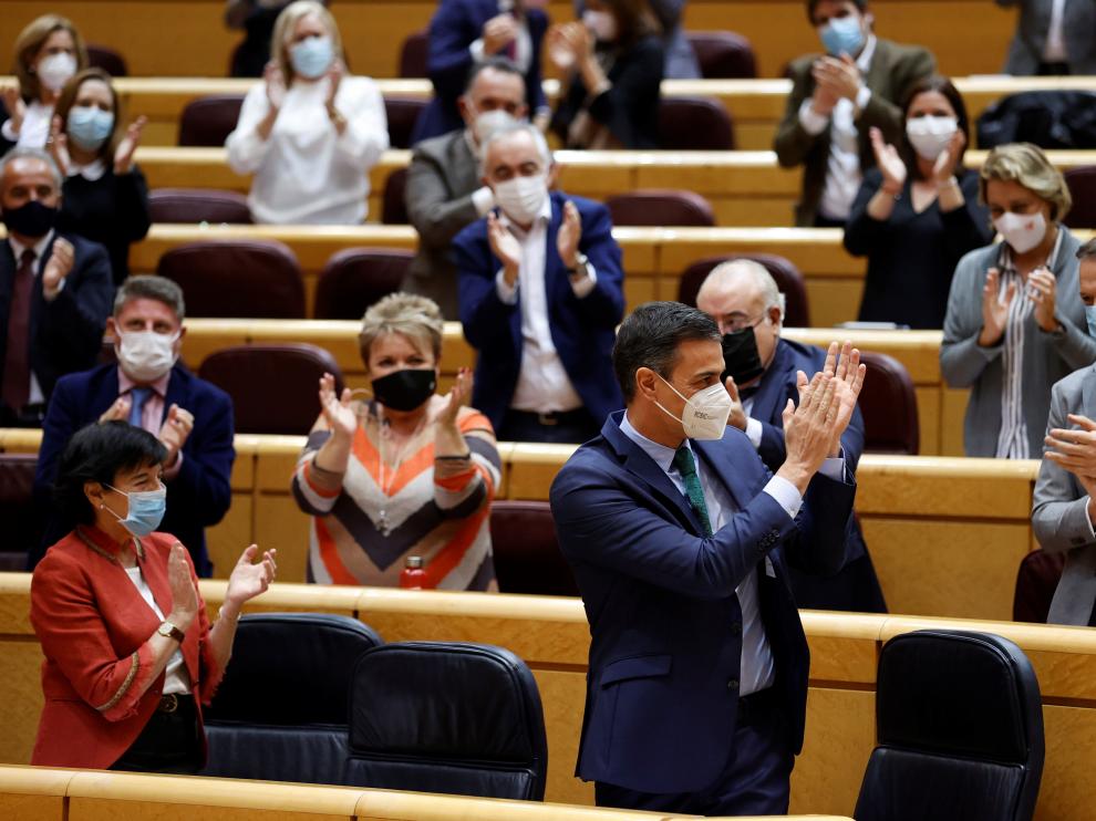 Pedro Sánchez en el Senado