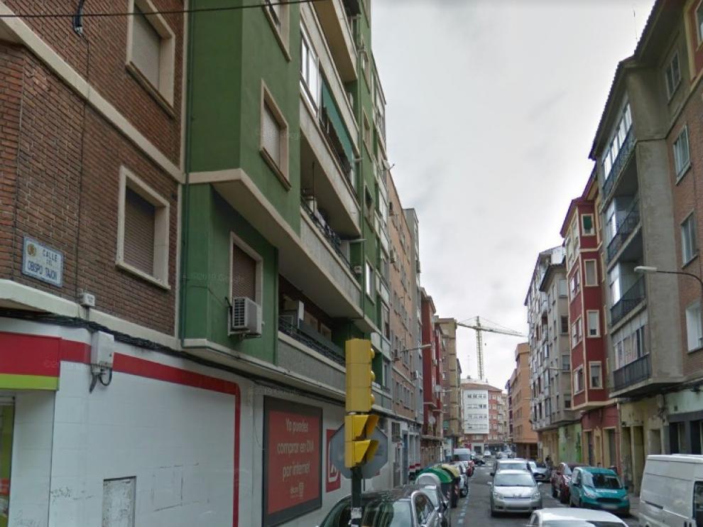 Calle Obispo Tajón de Zaragoza