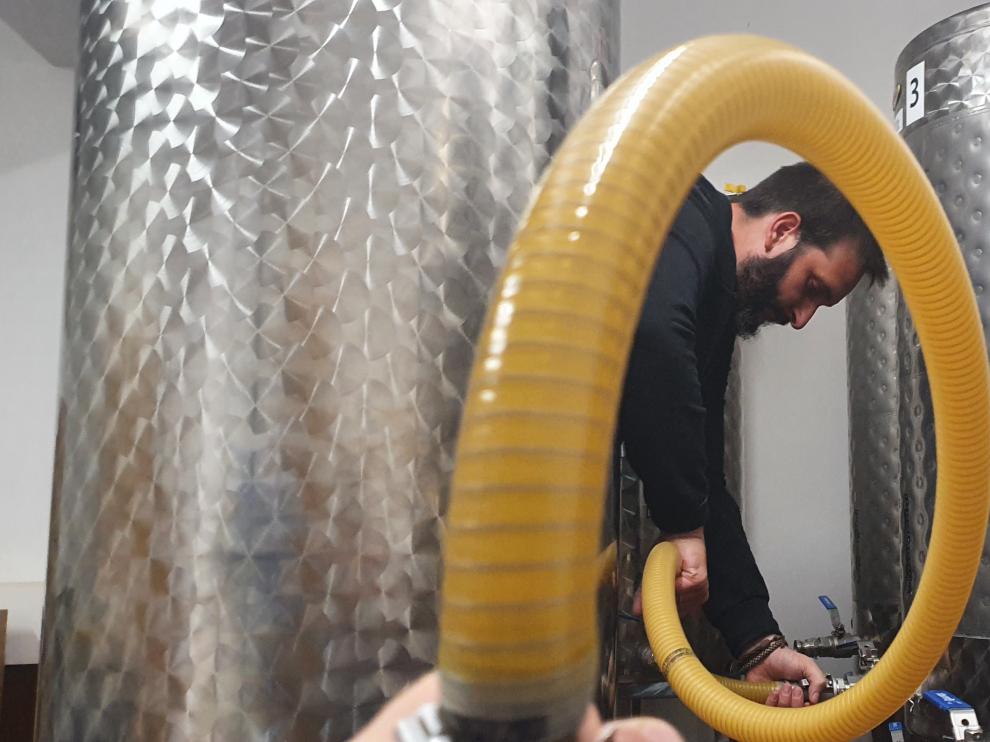 Javier Román es el responsable de Cervezas Bachiella.