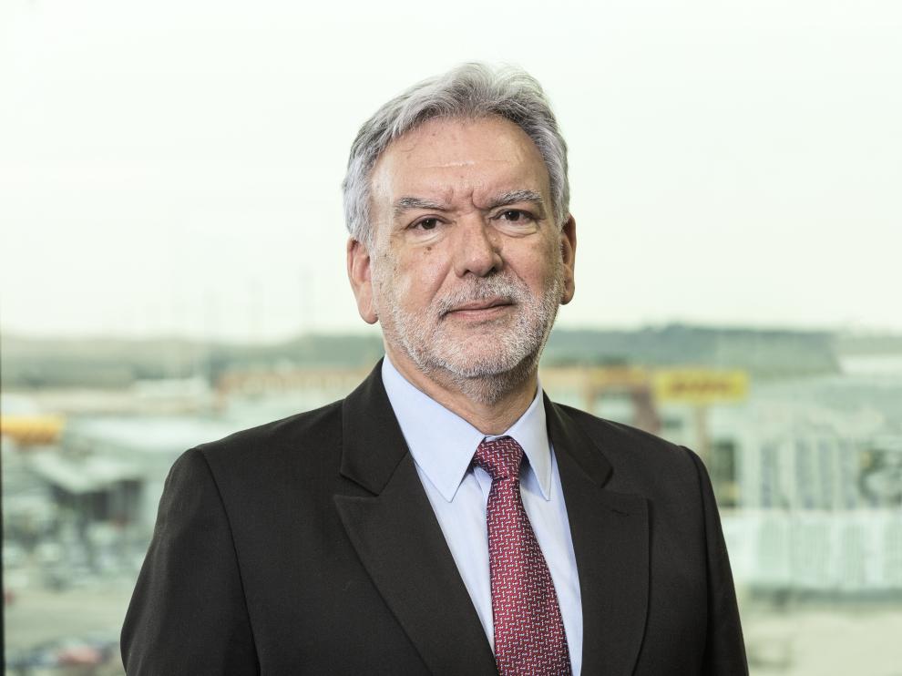 El director general del centro de investigación I+D de Beoing en Europa, José Enrique Román, en su oficina de Madrid.