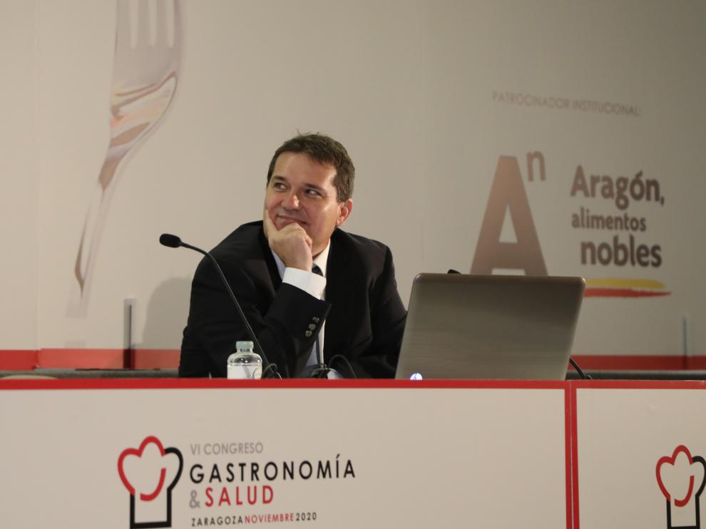 José Miguel Mulet en el VI Congreso de Gastronomía y Salud.
