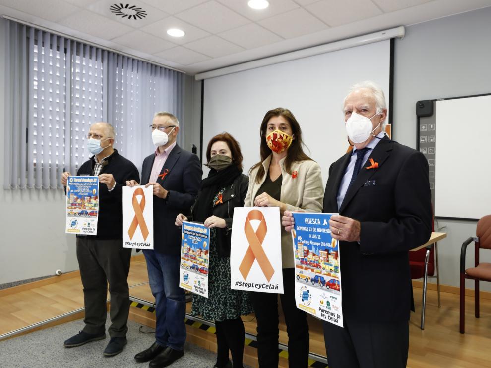 La movilización se ha presentado este viernes en Zaragoza en rueda de prensa