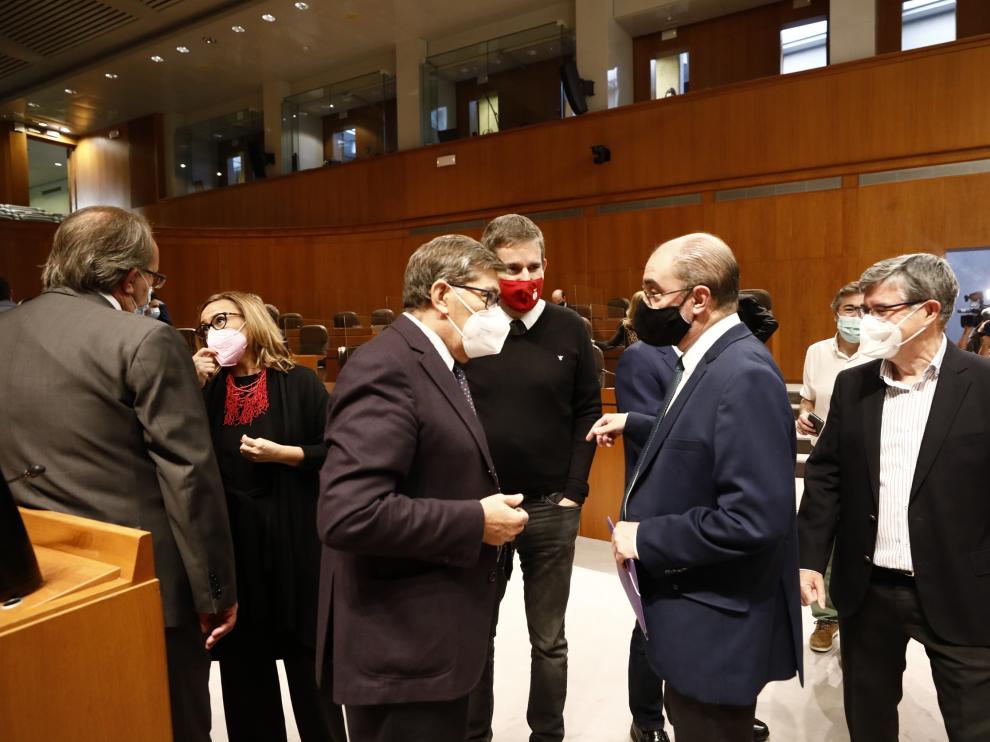 Pleno de las Cortes de Aragón