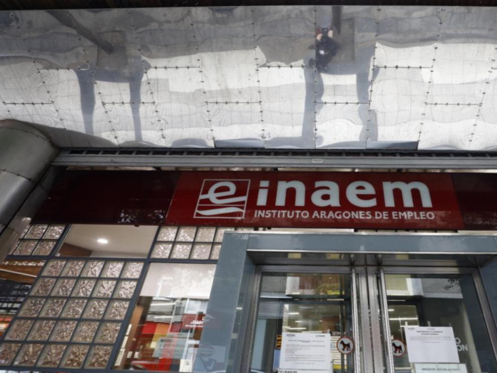 Oficina del Inaem en Zaragoza.