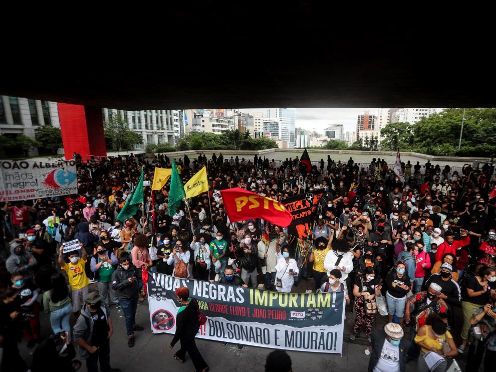 Protestas en Brasil por un brutal asesinato comparado con el de George Floyd