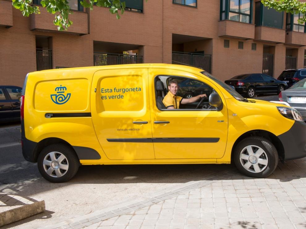 Furgoneta libre de emisiones de Correos