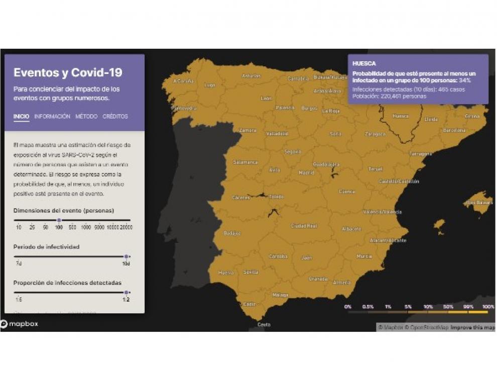 ‘Eventos y covid-19’ está accesible en https://eventosycovid19.es/.
