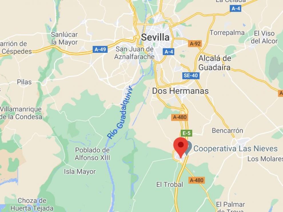 El seísmo se ha registrado en el municipio andaluz de Los Palacios y Villafranca.