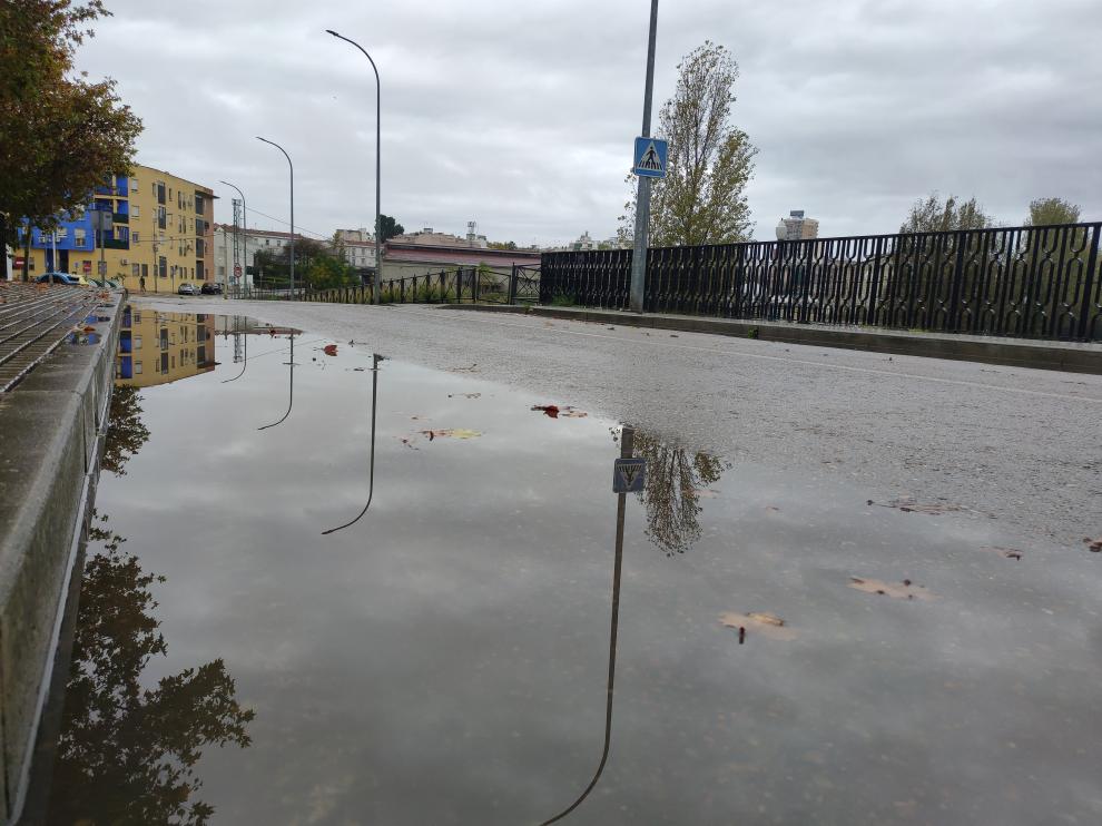 Clement ya está dejando lluvias a su paso por Extemadura.