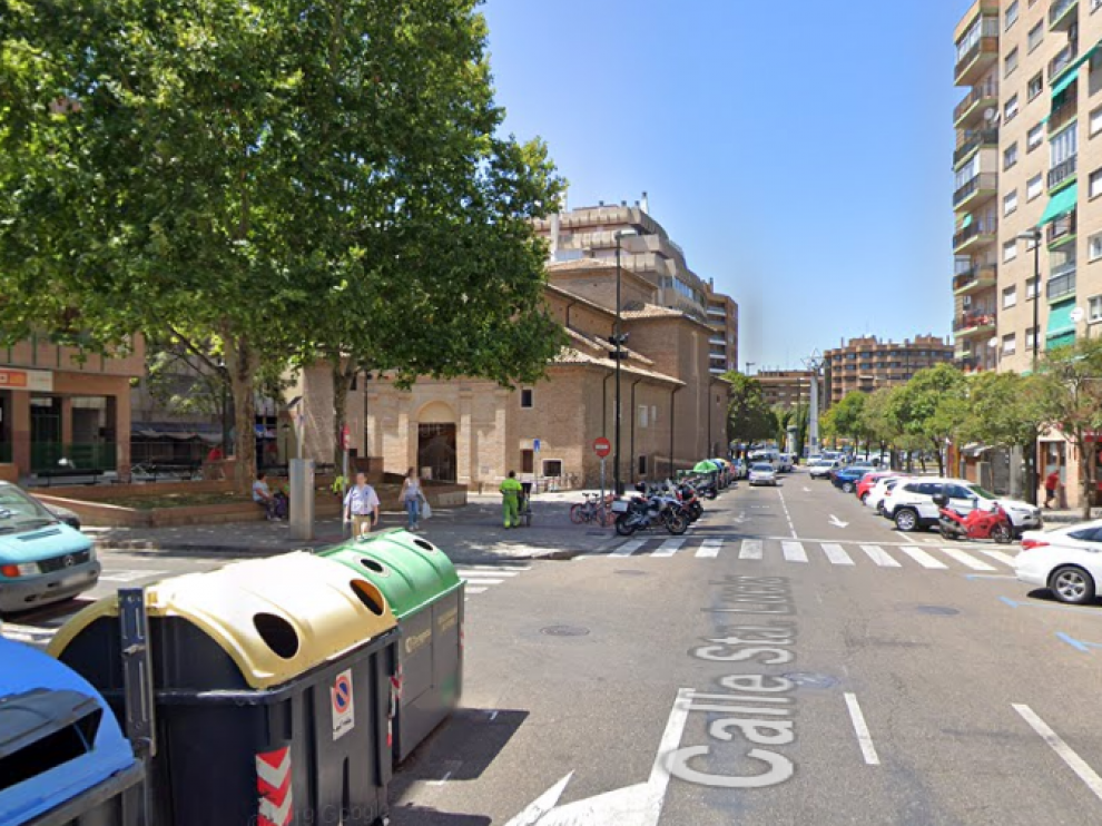Calle de Santa Lucía de Zaragoza