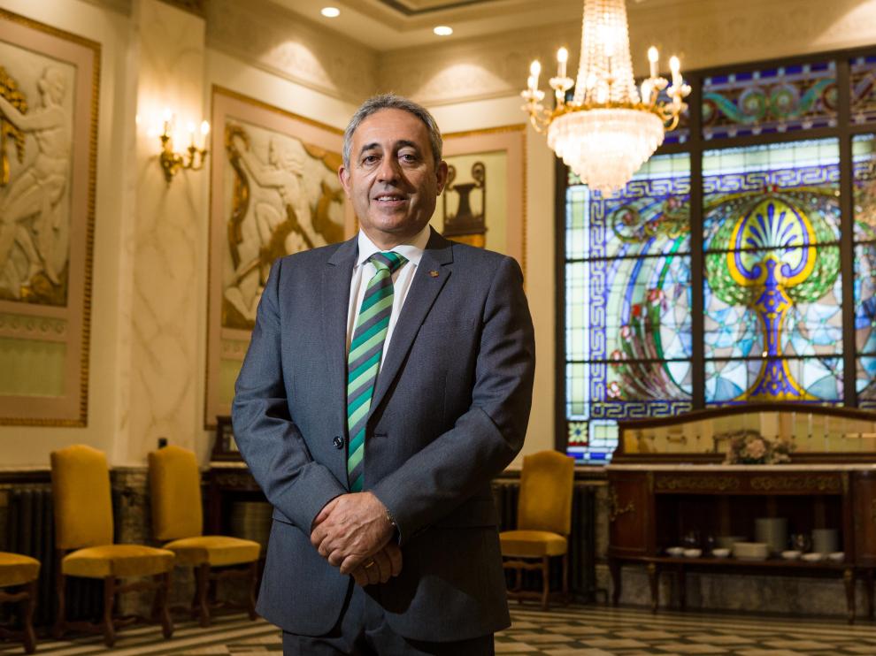 LUIS OLIVERA PRESIDENTE DE LA CAJA RURAL