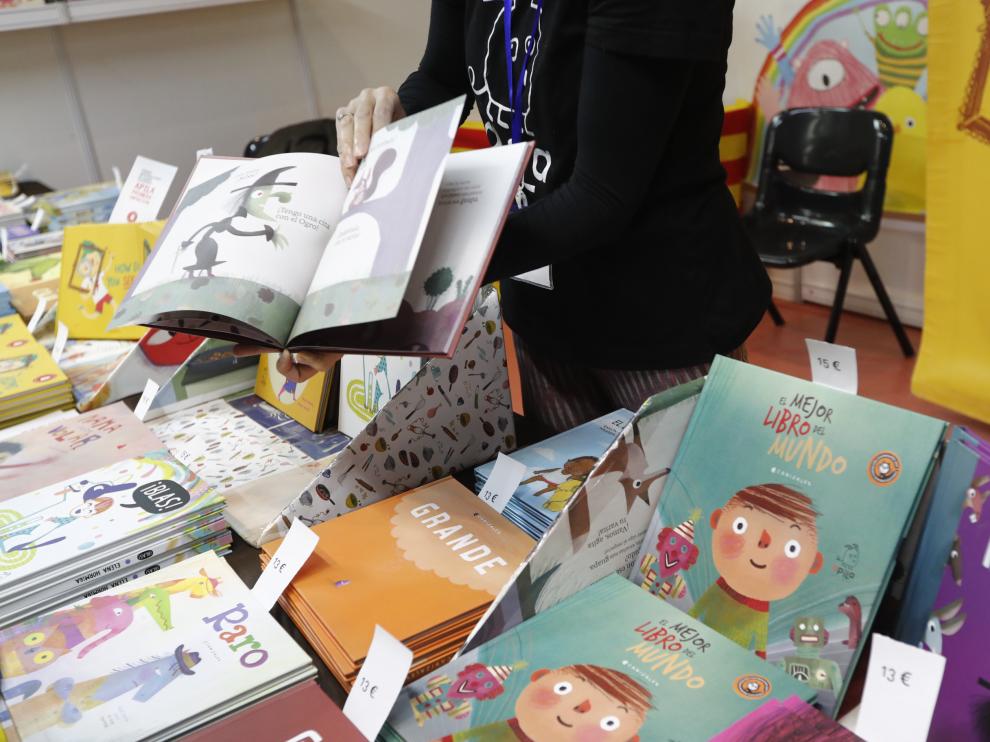 Foto de la inauguración de la Feria del Libro de Zaragoza
