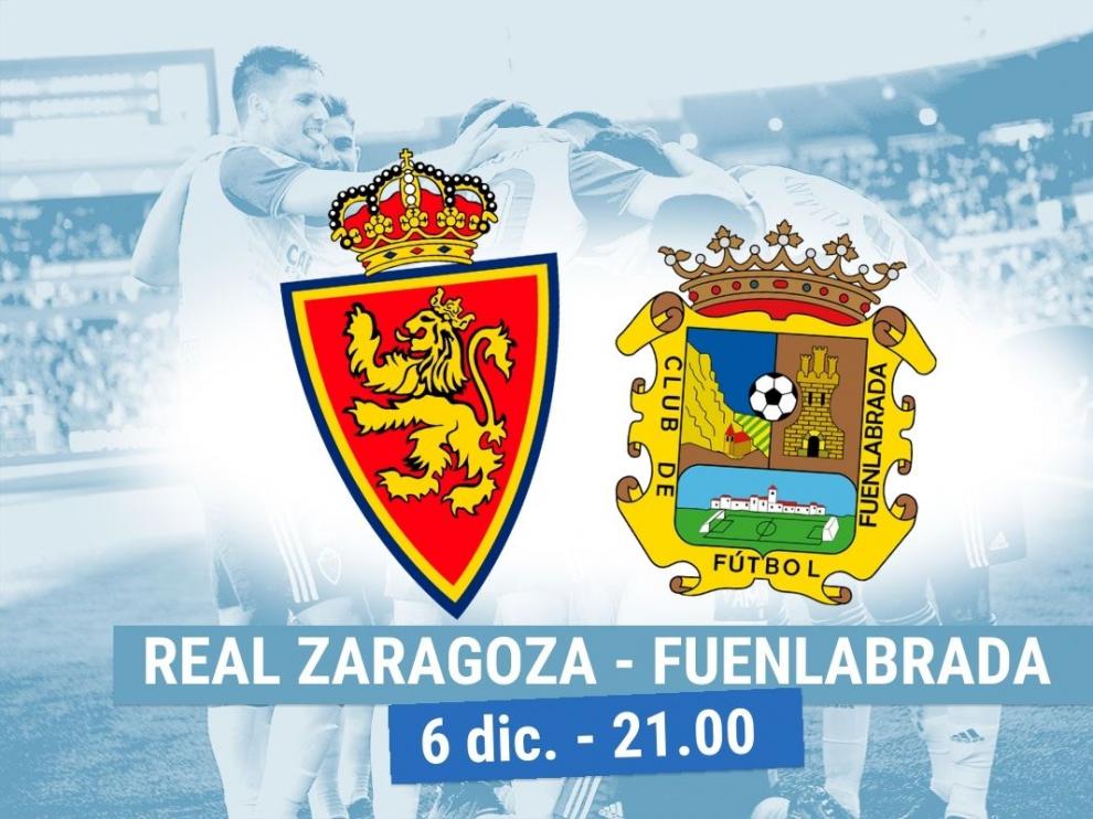 Horario y dónde ver el Real Zaragoza-Fuenlabrada