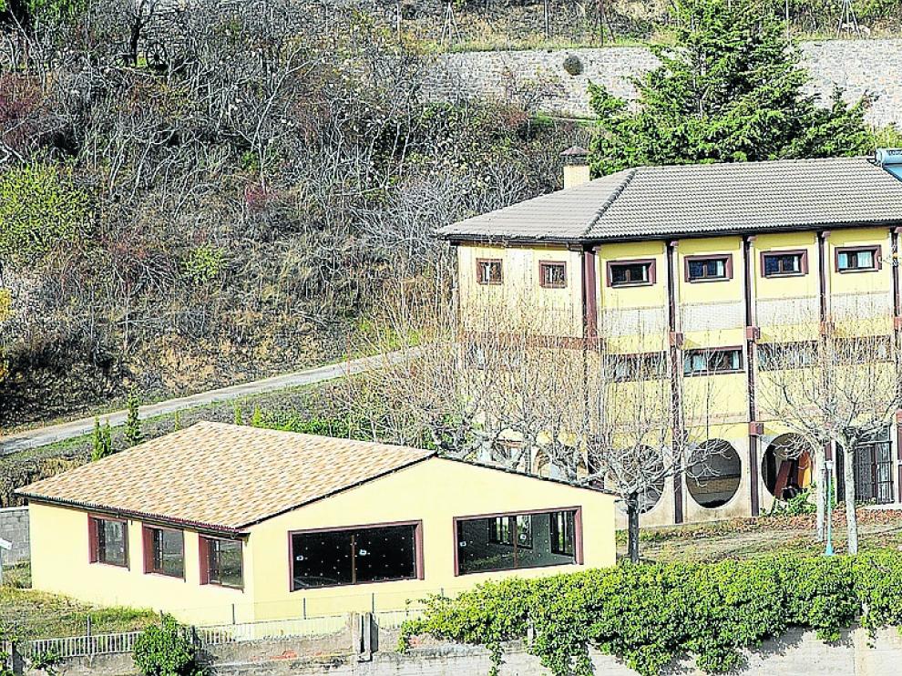 Instalaciones del centro de menores de la pedanía de Pietas de El Frasno