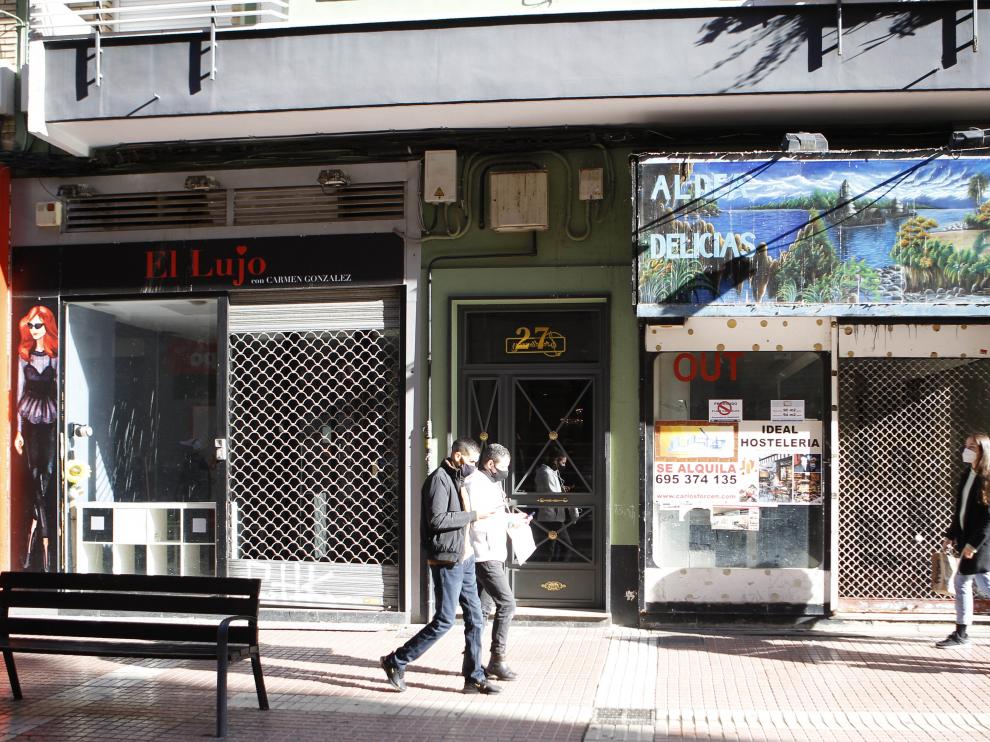 Situación del comercio de la calle Delicias en la pandemia.