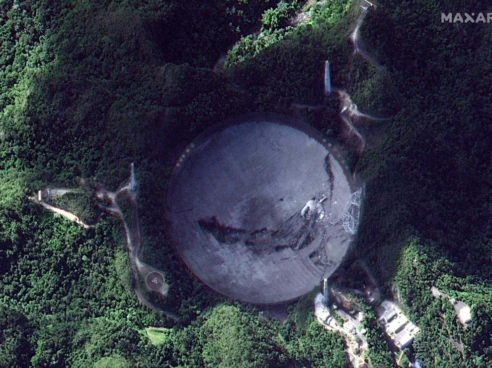 Observatorio de Arecibo, en Puerto Rico.
