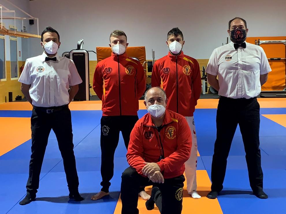 Representación aragonesa en el Campeontao de España de Kickboxing