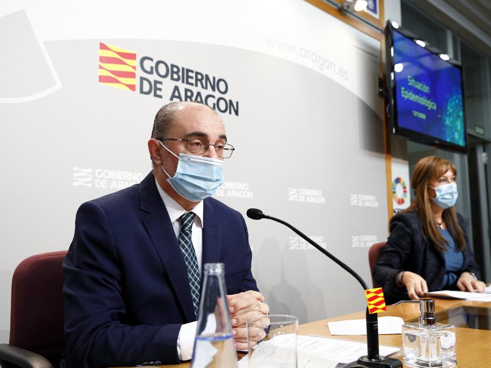 El presidente de Aragón reconoció que la situación sigue siendo preocupante.
