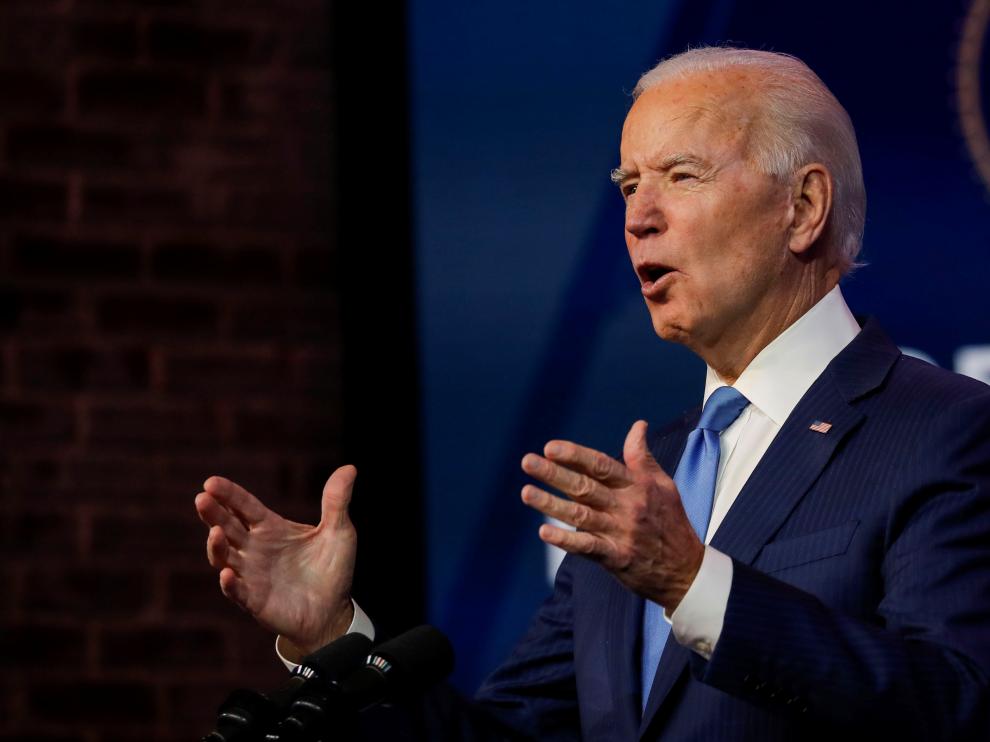 U.S. President-elect Joe Biden announces members of his administration in Wilmington, Delaware