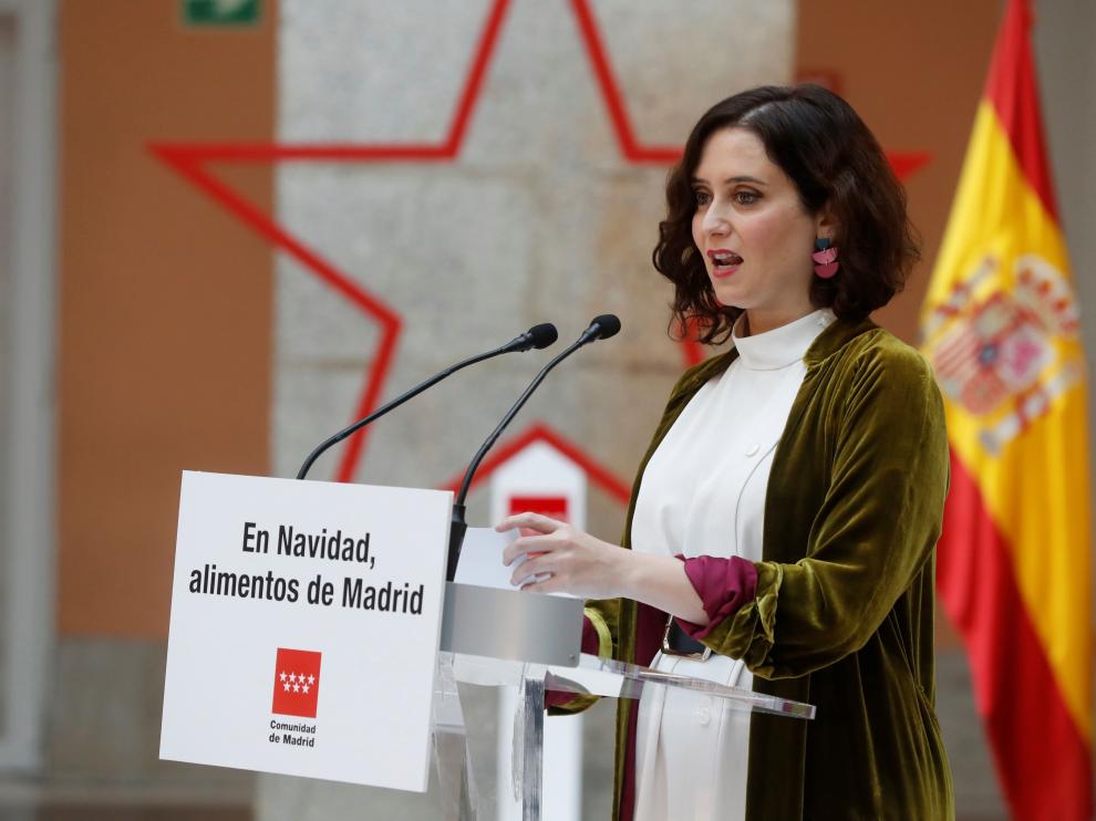 Ayuso firma protocolo para la promoción de alimentos de Madrid