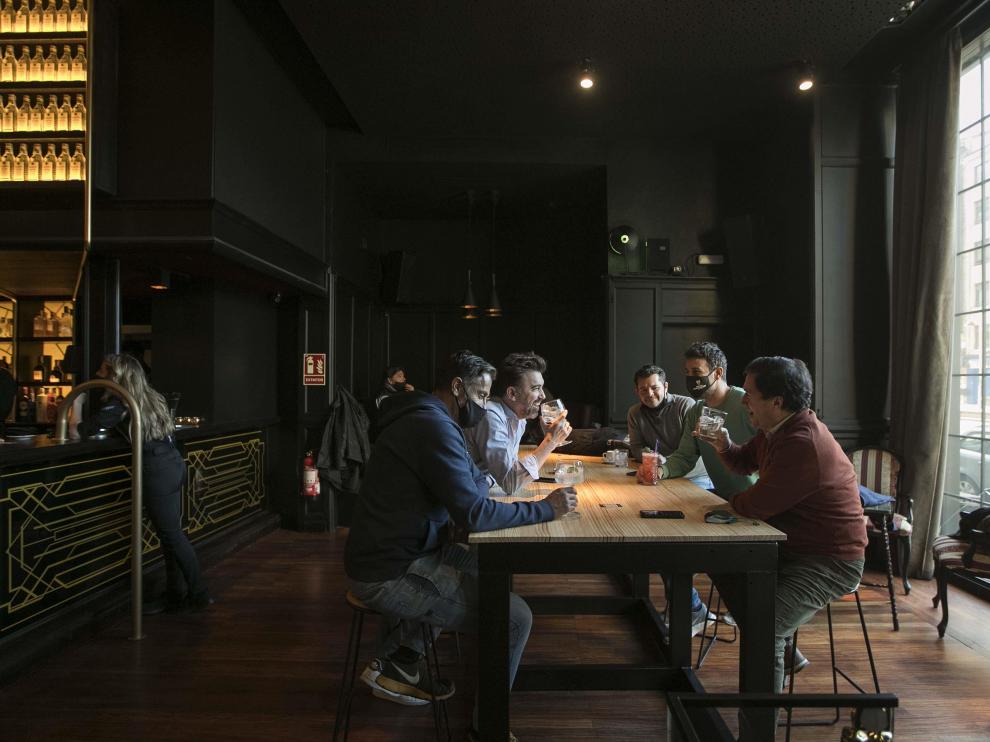 El bar Gabana, del grupo Canterbury, abrió ayer por primera vez sus puertas.