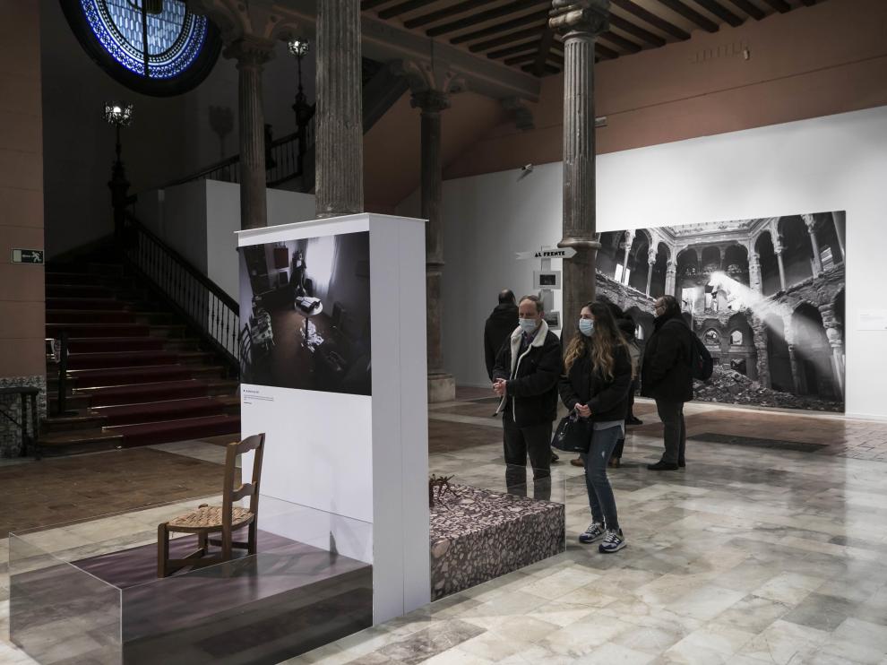 ‘HERALDO. 125 años de fotografías’, un viaje emocional en el palacio de Sástago.