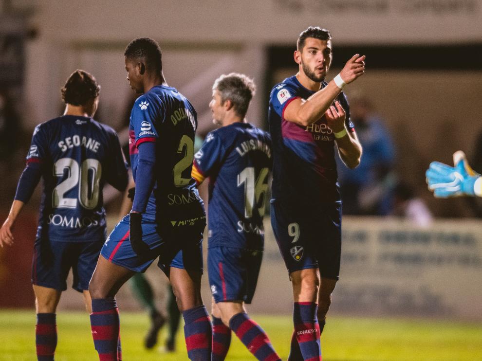 Partido Marchamalo-SD Huesca de la Copa del Rey.