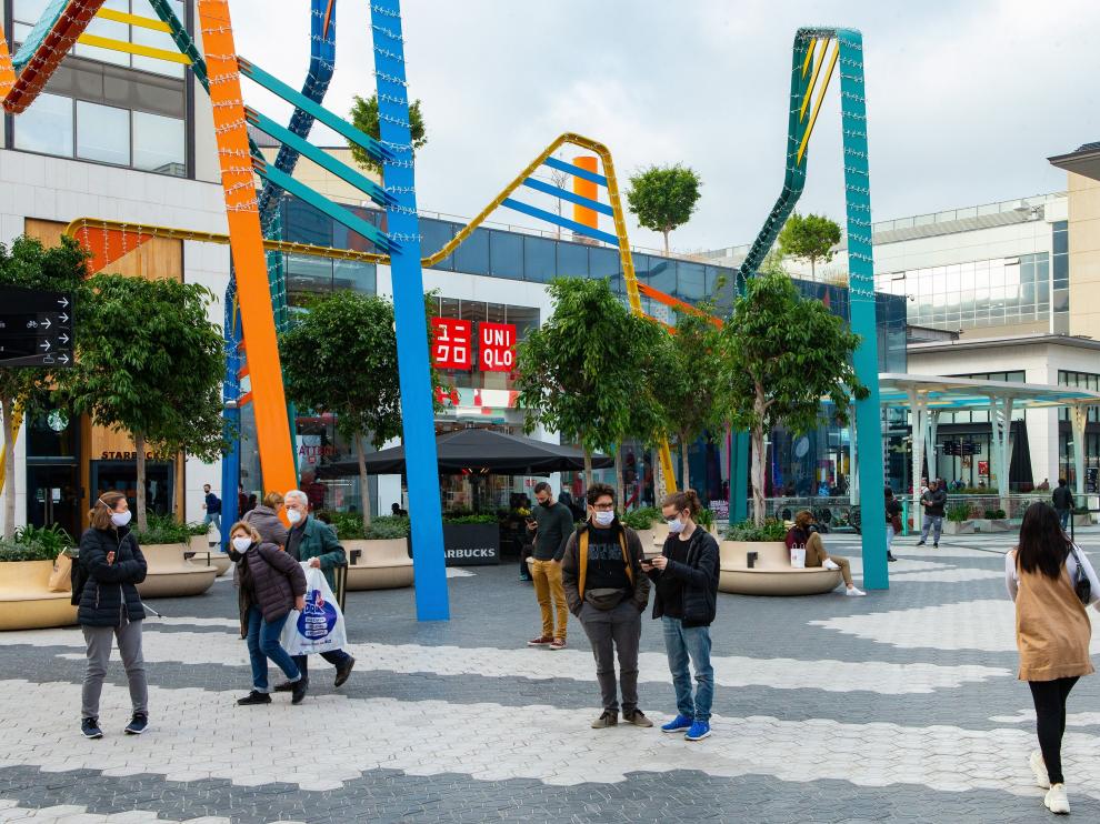 Un centro comercial de Barcelona que acaba de ser reabierto.