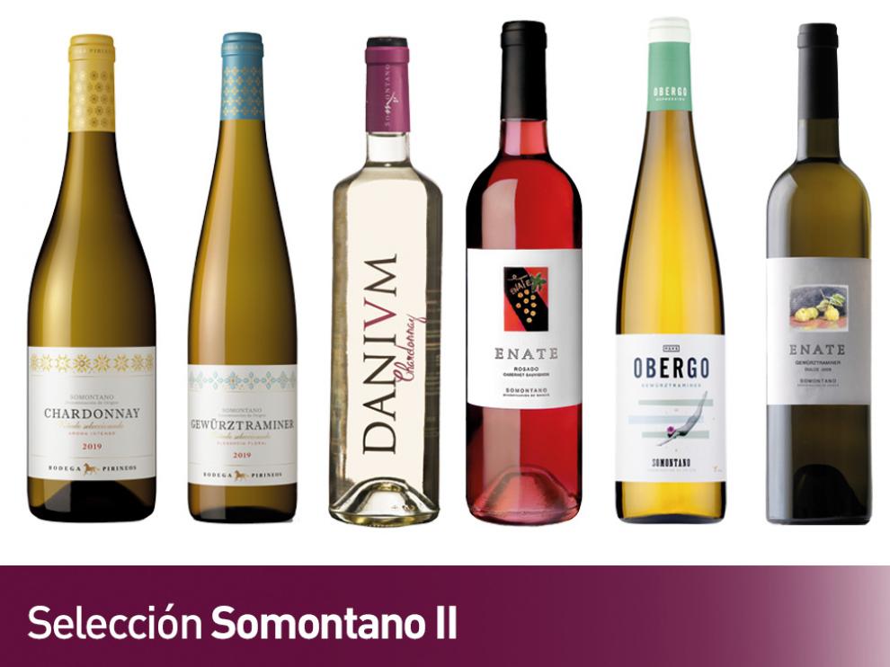 Selección Somontano II, los mejores blancos de esta D.O.P.