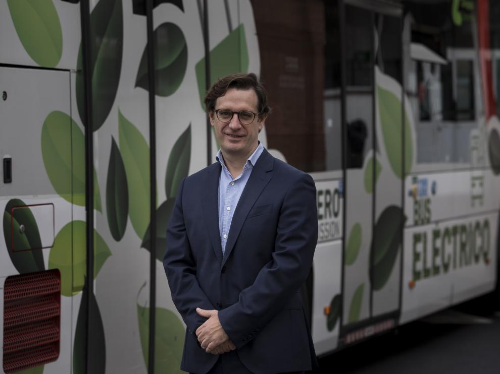 Guillermo Ríos es el director de Urbanos Zaragoza.