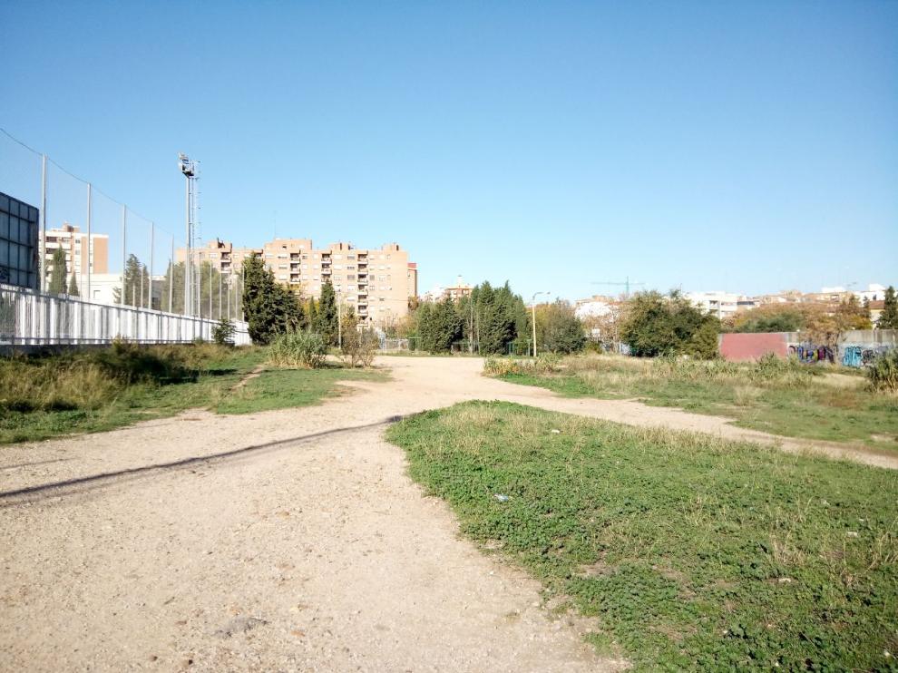 Parcela anexa al IES Pablo Gargallo de Zaragoza