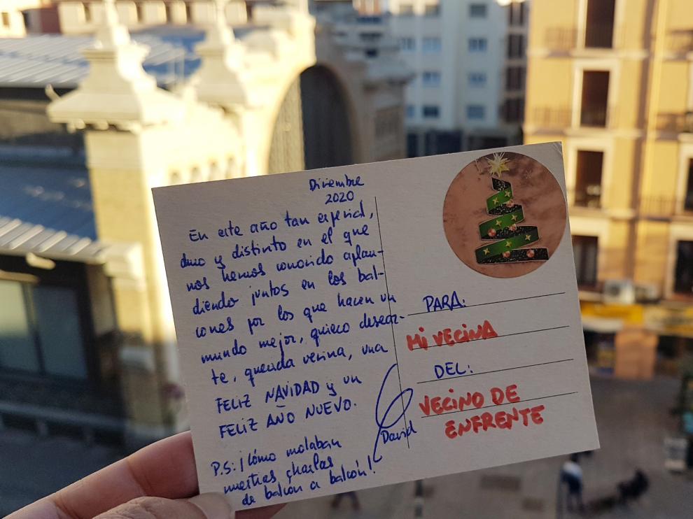 De una amistad ‘de balcón a balcón’ a una postal de Navidad en el buzón
