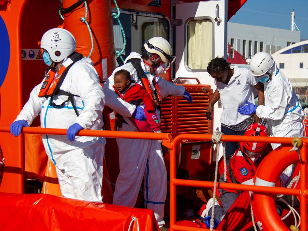 Inmigrantes llegados a Motril