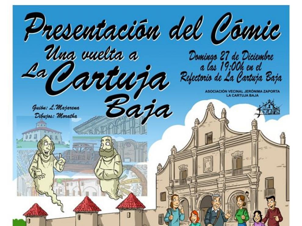 Presentación del cómic 'Una vuelta por La Cartuja Baja'.