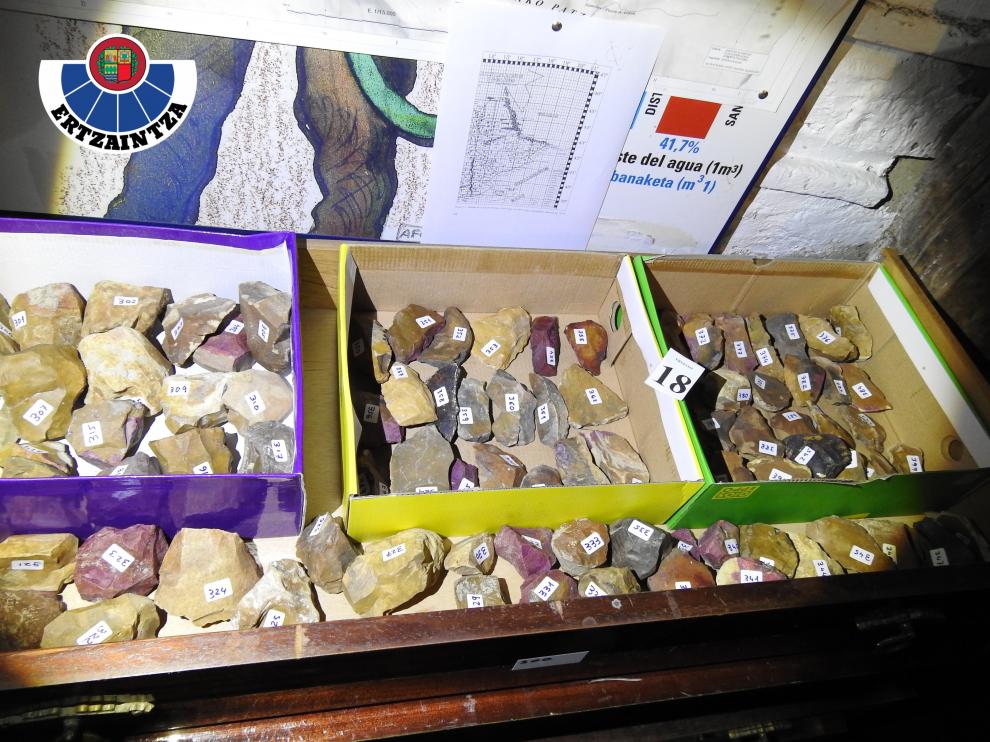 Restos arqueológicos intervenidos en Álava.