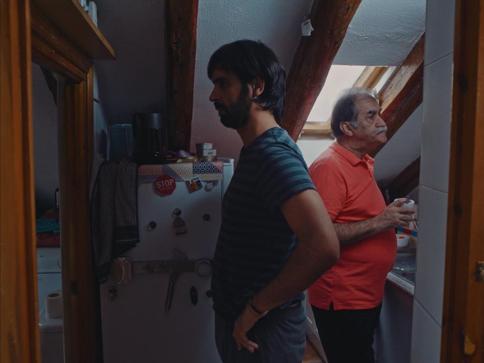 Una imagen del cortometraje aragonés ‘Gastos incluidos’