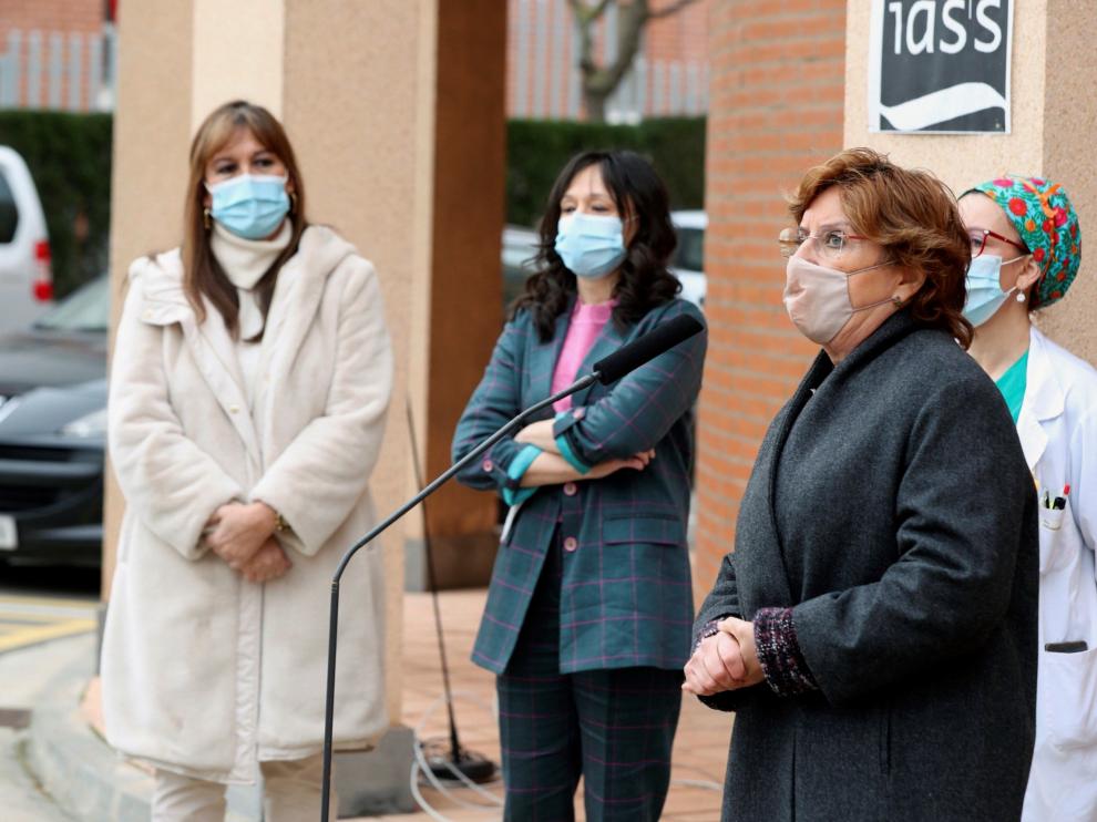 Marivi Broto, a la derecha, y Sira Repollés (izquierda)
