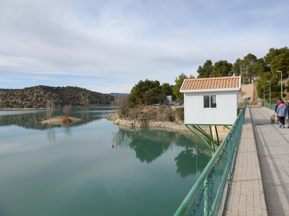 El pantano del Arquuillo de San Blas, que abastece a Teruel, al 83% de su capacidad.