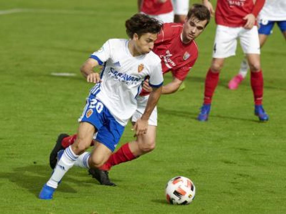 Acción de juego en el Tamarite- RZD Aragón