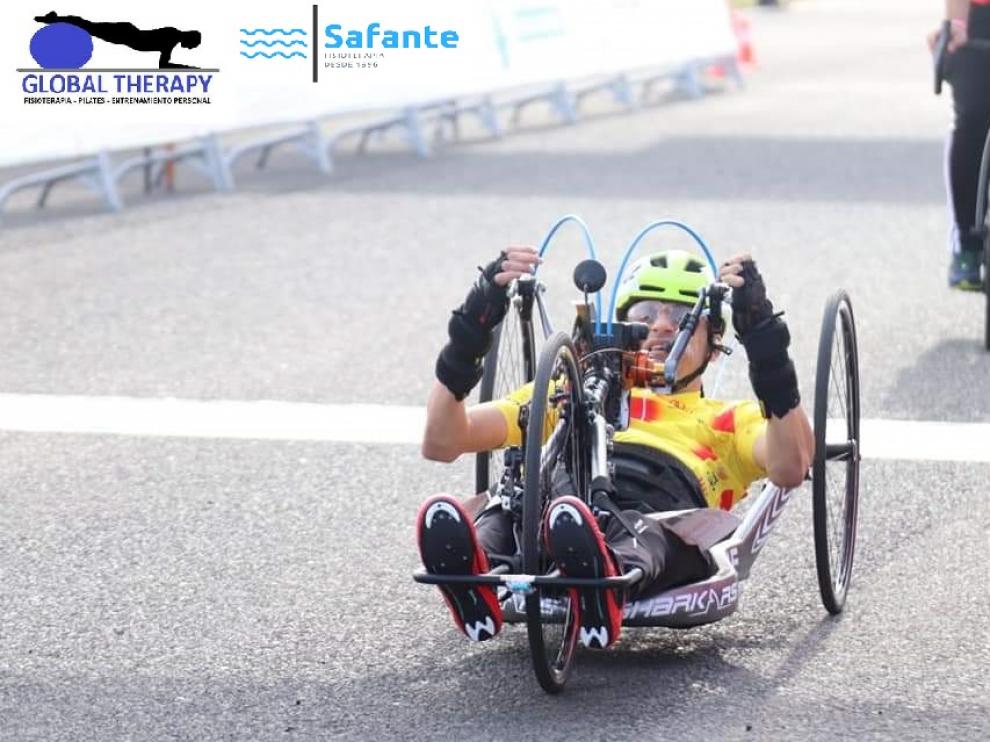 Alejandro Gastón en el Campeonato de España.