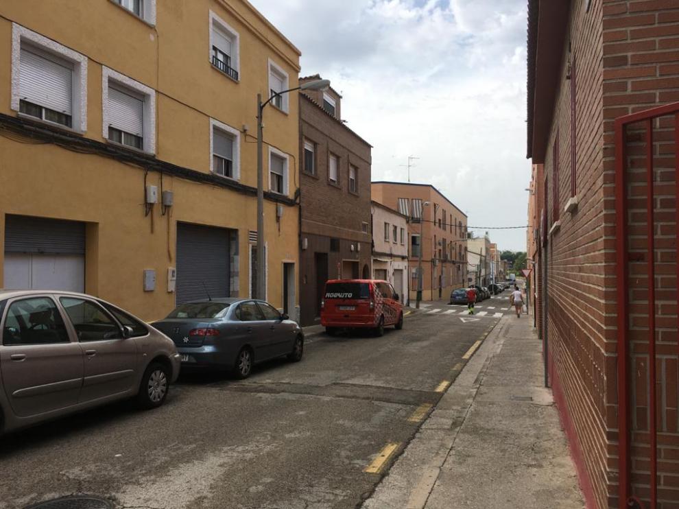 Calle Osa Mayor, en la zona que se ha visto afectada por las averías en Valdefierro