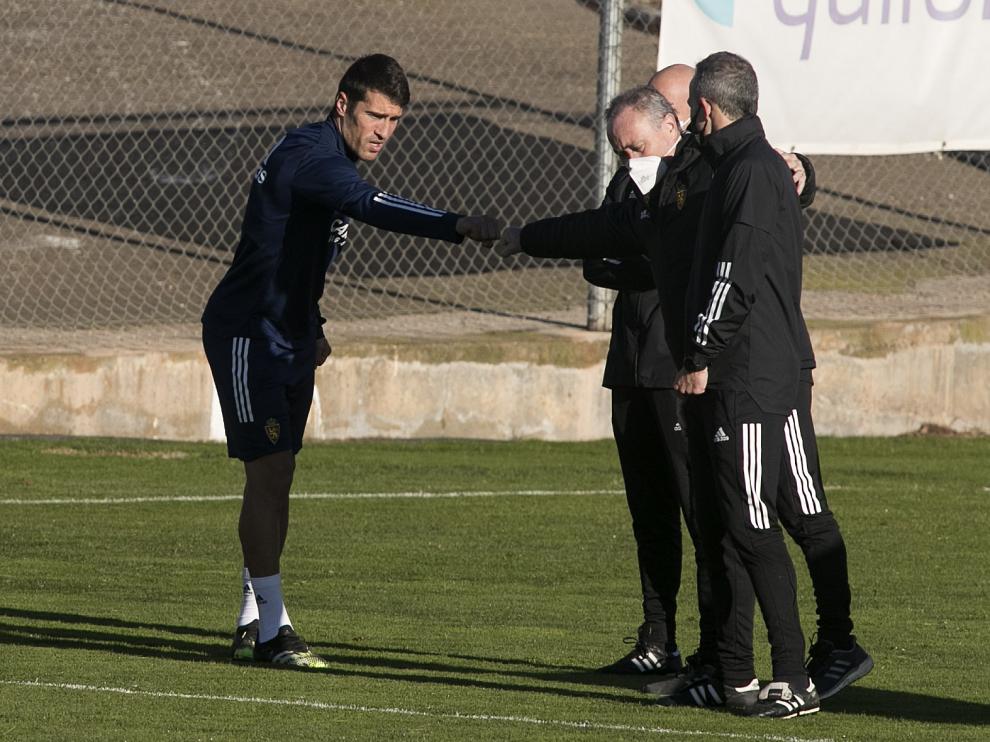 Entrenamiento del Real Zaragoza
