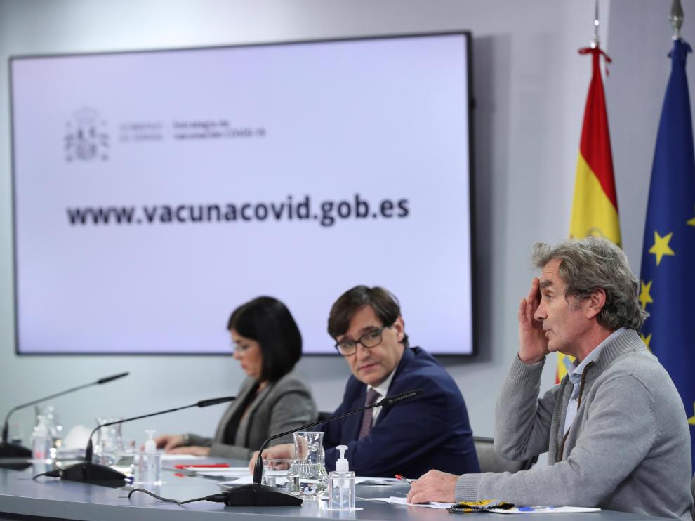Rueda de prensa tras el Consejo Interterritorial de Salud
