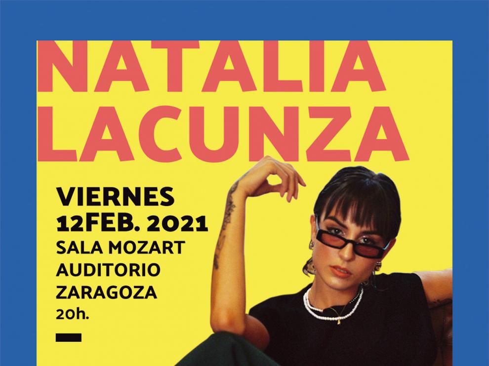 Natalia Lacunza, finalista de 'OT 2018', aterriza por primera vez en Zaragoza para presentar sus últimos trabajos