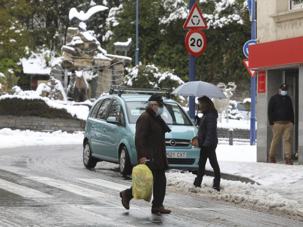 Nieve en el Valle de Tena