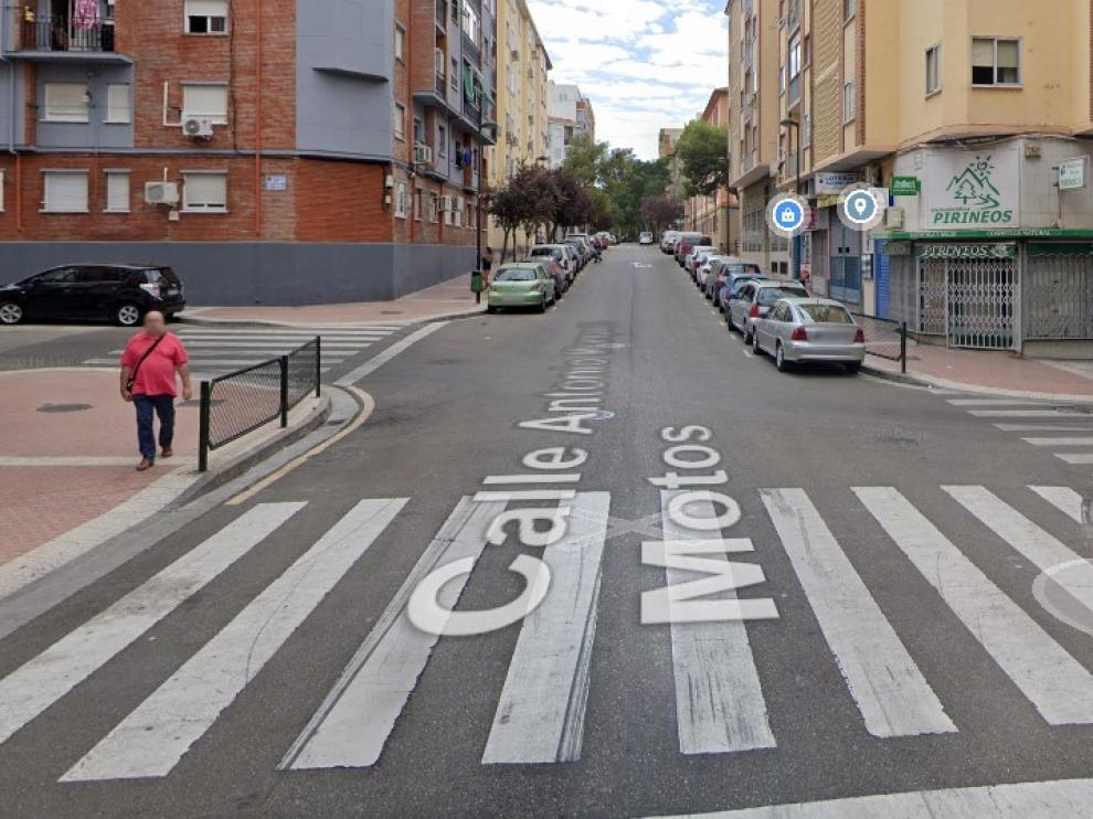 Lugar del accidente